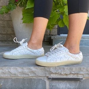 Saint Laurent court heart sneakers